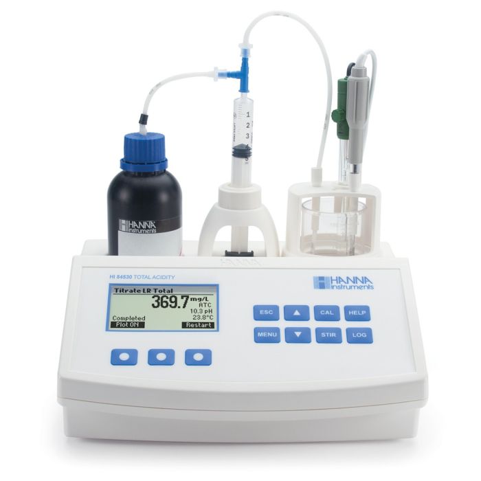 Mini Titrator for Measuring Titratable Acidity in Water